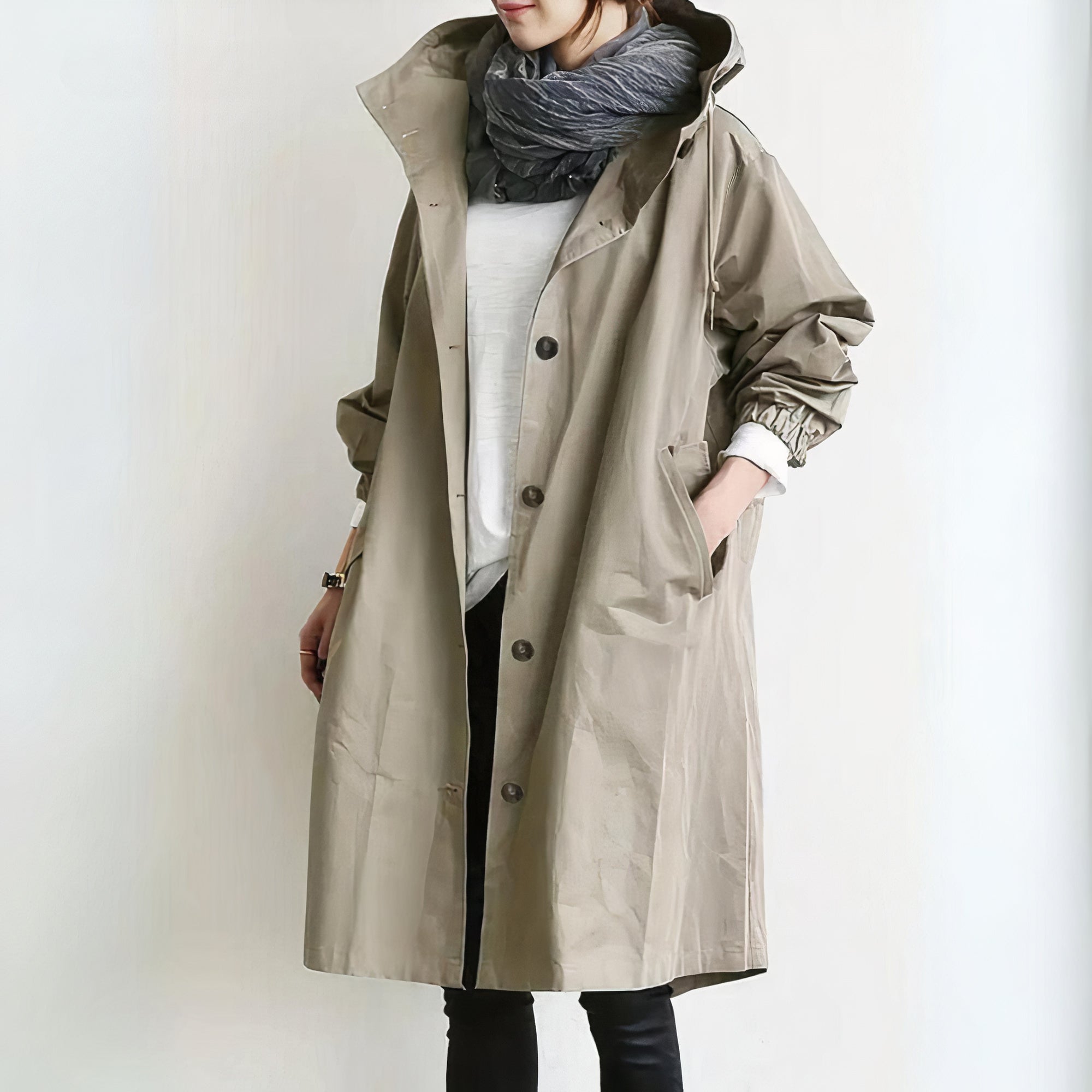 Meike - Moderner Trenchcoat